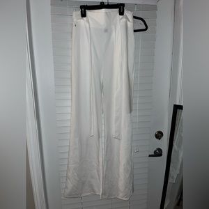White Windsor dress pants